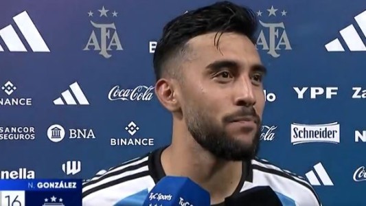 "Al Mundial llegué tocado pero fue duro quedarme afuera", reconoció Nico González