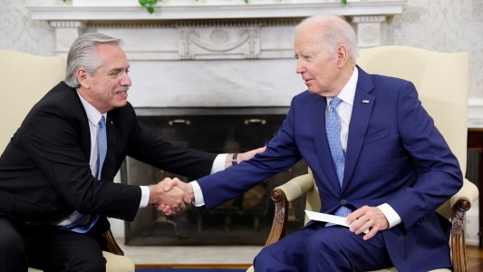 Alberto Fernández se reunión con Joe Biden en la Casa Blanca