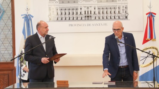 Víctor Debloc asumió como ministro de Educación de la provincia de Santa Fe