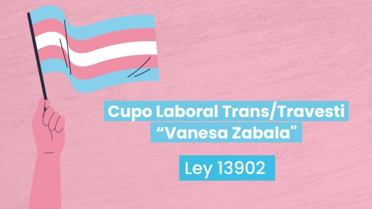El gobierno de Santa Fe abrió la inscripción al cupo laboral trans/travesti Vanesa Zabala