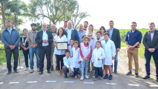 Caminos de la Ruralidad: Perotti inauguró el corredor productivo Angélica - San Mariano - San Vicente
