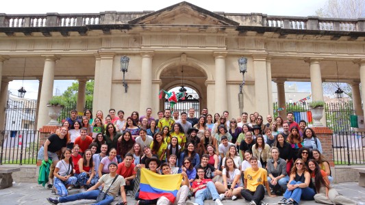 Estudiantes internacionales protagonizaron una nueva Confraternización en el Rectorado de UNL