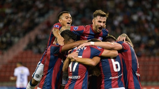 Copa Sudamericana: San Lorenzo, con uno menos, ganó en Venezuela