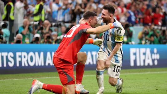 El presidente de la UEFA apuntó contra Messi y "Dibu" Martínez por los festejos del Mundial