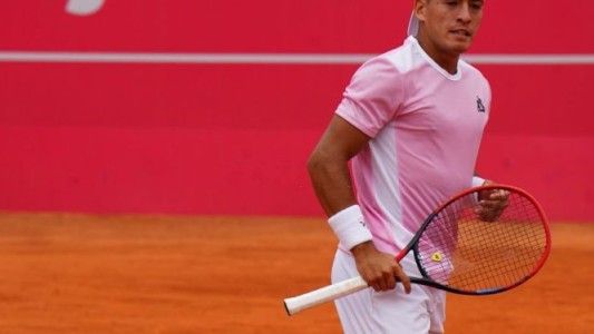Sebastián Báez quedó eliminado del ATP de Estoril