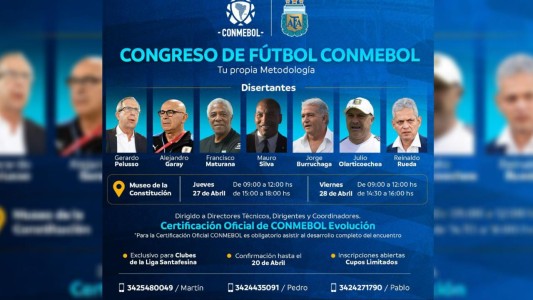 La Liga Santafesina se prepara para el Congreso de Fútbol CONMEBOL