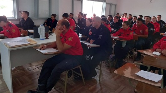Nación y provincia capacitan Bomberos Zapadores para el combate de incendios forestales
