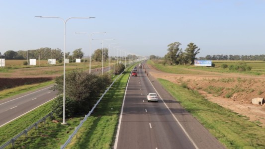 Avanzan las obras en el acceso a Fray Luis Beltrán desde la Autopista Rosario – Santa Fe