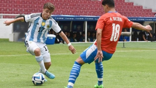 Sub 17: Argentina empató con Paraguay y quedó cerca de la clasificación