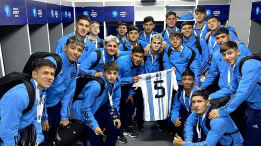 Sueño completo para Froilan Díaz: La Sub 17 de Argentina se clasificó al Mundial