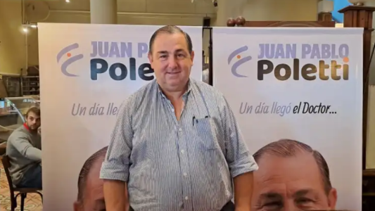 Juan Pablo Poletti se lanzó como candidato a intendente de la ciudad