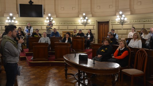 Marcos Castelló recibió a instituciones del departamento La Capital