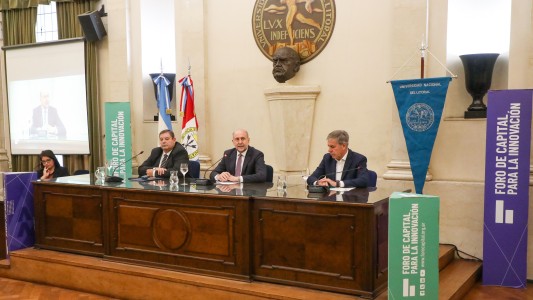Omar Perotti participó del lanzamiento de la 15 Edición del Foro de Capital para la Innovación