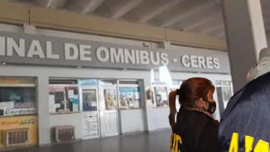 Ceres: secuestran cocaína en un operativo que se llevó a cabo en la Teminal de Ómnibus