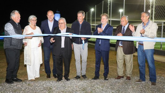 Perotti participó de la inauguración del Centro Deportivo y Recreativo de UTHGRA–Seccional Santa Fe