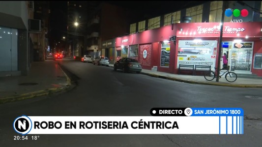 Por tercera vez en dos meses, robaron una rotisería en pleno centro