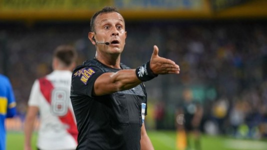Darío Herrera fue suspendido tras su arbitraje en el Superclásico entre River y Boca
