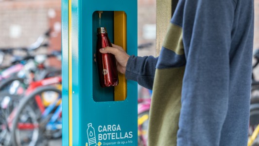 La UNL habilitó la primera Estación de Movilidad Sostenible en Ciudad Universitaria