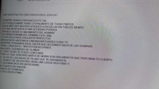 El adolescente que realizó amenazas de bomba será indagado