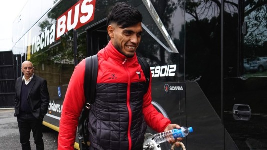 Delgado entrenó diferenciado y es duda en Colón para recibir a Barracas Central