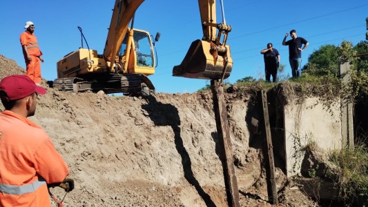 Vialidad Provincial realiza trabajos de reparación de estructuras y calzada sobre la Ruta 1 al sur de San Javier