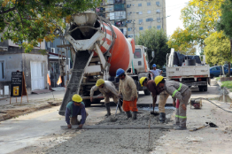 Continúan las obras integrales que se realizan en barrio El Pozo