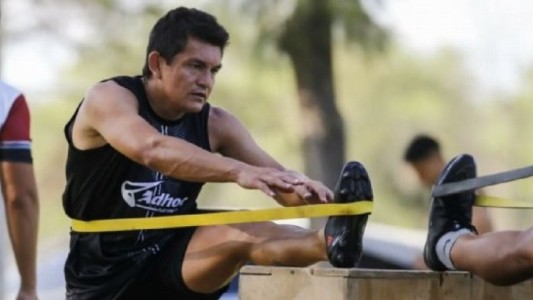 Volvió a entrenar el "Pulga" Rodríguez, tras el accidente