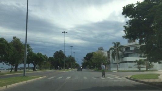 Cielo cubierto en la ciudad de Santa Fe