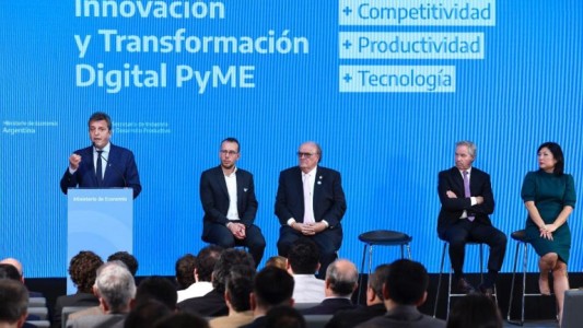 Massa anunció 130 millones de dólares para la digitalización industrial de las PyMEs