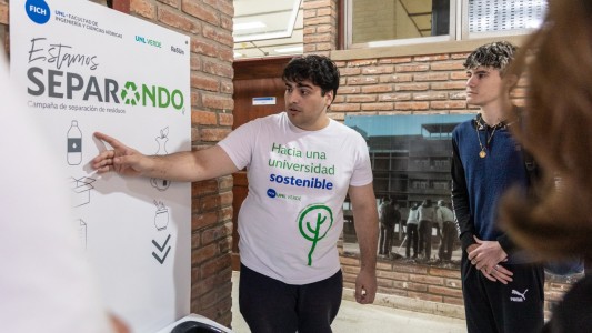 La UNL inició una campaña para separar residuos sólidos