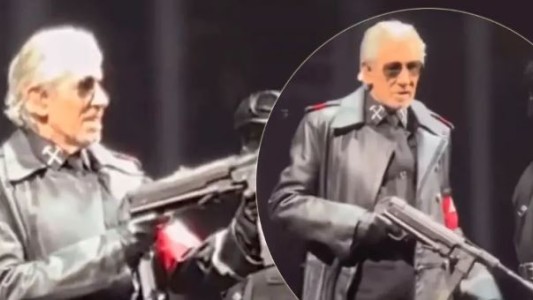 Investigan a Roger Waters por su atuendo con estilo nazi en un concierto en Berlín