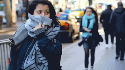 Siete provincias registraron temperaturas bajo cero este domingo