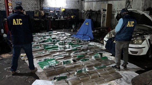 La AIC secuestró media tonelada de droga en el sur provincial