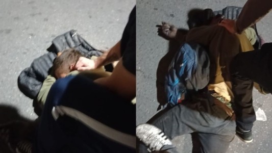 Ladrón le intentó robar a un cadete y lo redujeron los vecinos