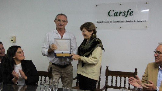 Costamagna participó de la celebración de los 85 años de Carsfe