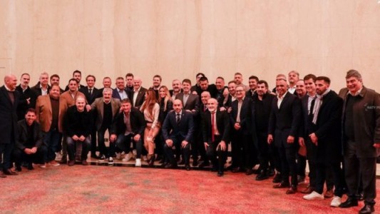 El Presidente de FIFA visitó la AFA: estuvieron todos menos Colón y Unión