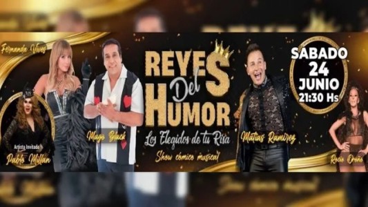 Llegan "Los Reyes del Humor" al escenario del Teatro Luz y Fuerza
