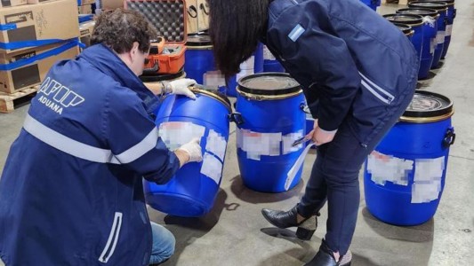 600 kilos de pseudoefedrina que iban desde Suiza hacia Paraguay fueron incautados en Ezeiza