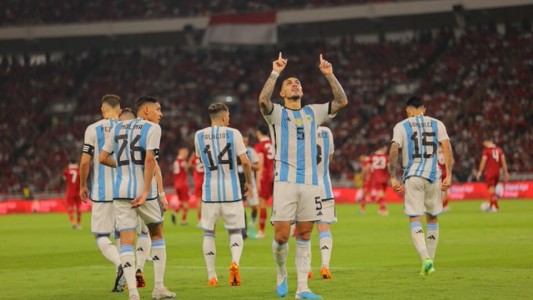 Argentina vs Indonesia: La Scaloneta sumó un nuevo triunfo