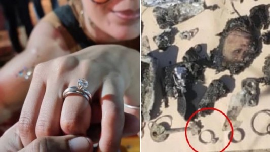 Un anillo entre los objetos que aparecieron quemados: buscan determinar si es el de Cecilia