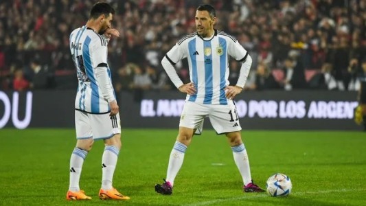 Con Messi como figura estelar, Maxi Rodríguez tuvo una noche “colosal”