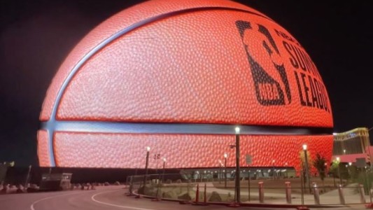 MSG Sphere: la impactante esfera en Las Vegas que albergará partidos de la NBA y recitales