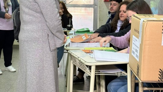 Votó Silvina Frana: "Que la gente venga a votar"