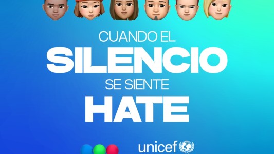 UNICEF y Telefe se unieron para lanzar ElSilencioSeSienteHate