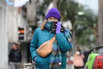 Mucho frío en la ciudad