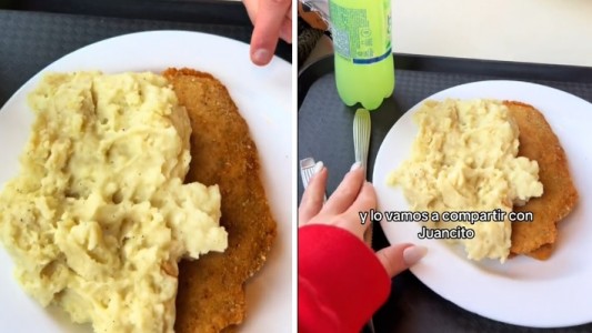 Es viral: $6500 por una milanesa con puré en un parador de Ushuaia