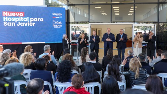 Perotti inauguró el nuevo hospital de San Javier