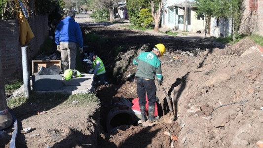 Avanzan las obras hídricas del Plan Integrar para el noroeste de la ciudad