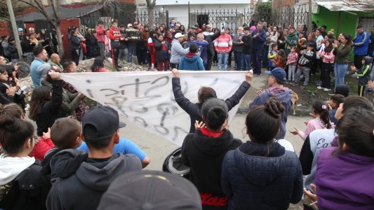 Último adiós a Morena, la niña asesinada por motochorros en Lanús