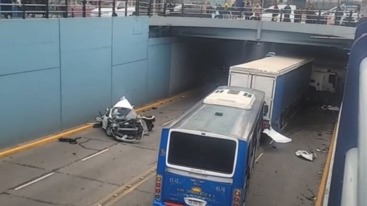 Choque fatal en el túnel de Boulogne